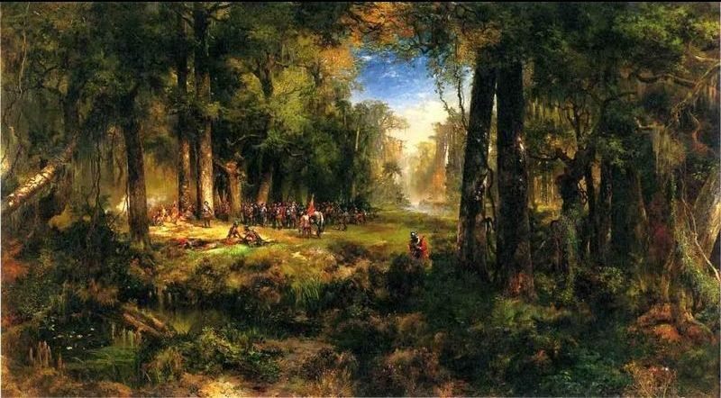 Thomas Moran Ponce De Leon in Florida